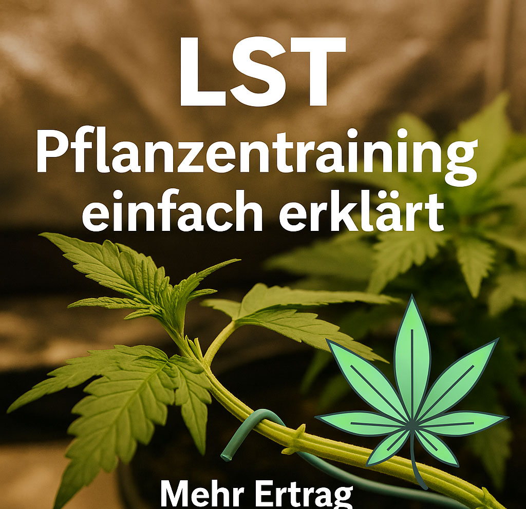 LST Pflanzentraining: Sanfte Kontrolle für maximale Cannabis-Erträge