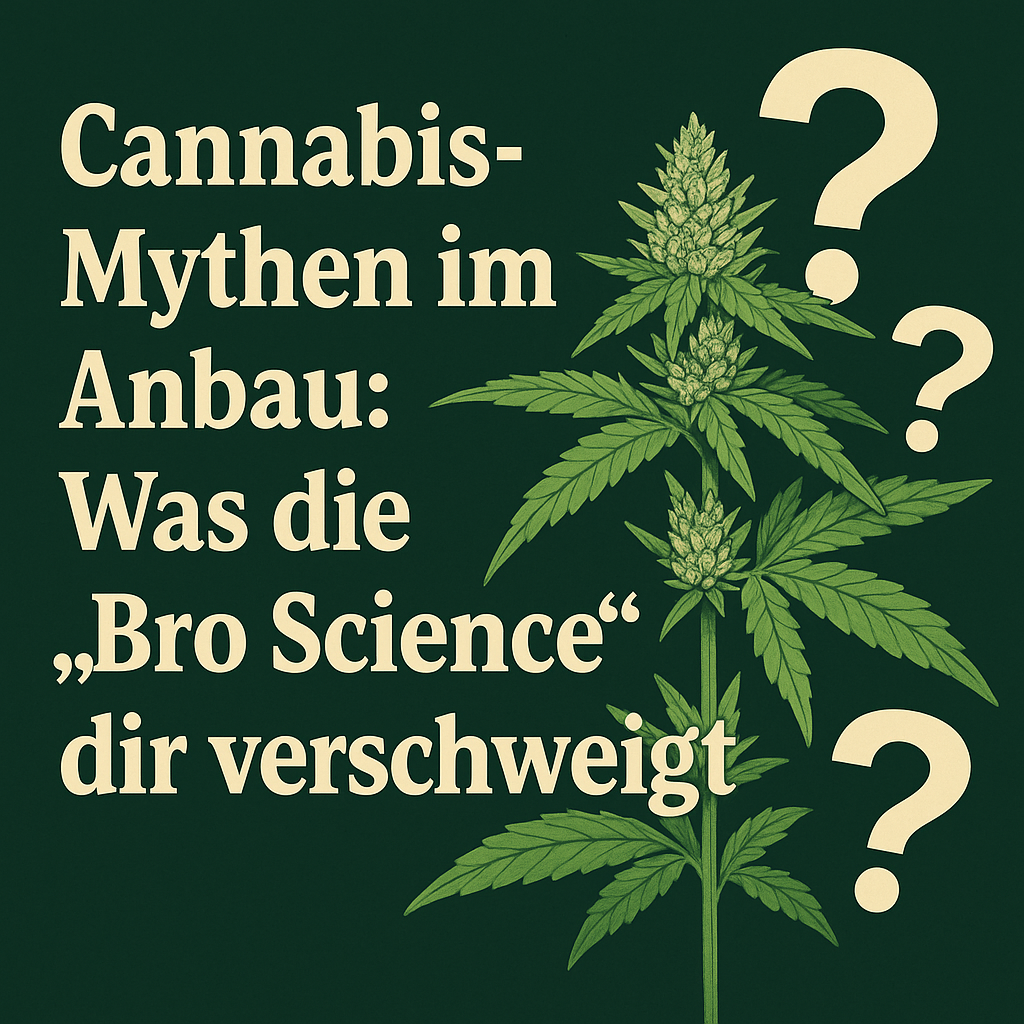 Cannabis Anbau Mythen: 5 Bro-Science-Irrtümer