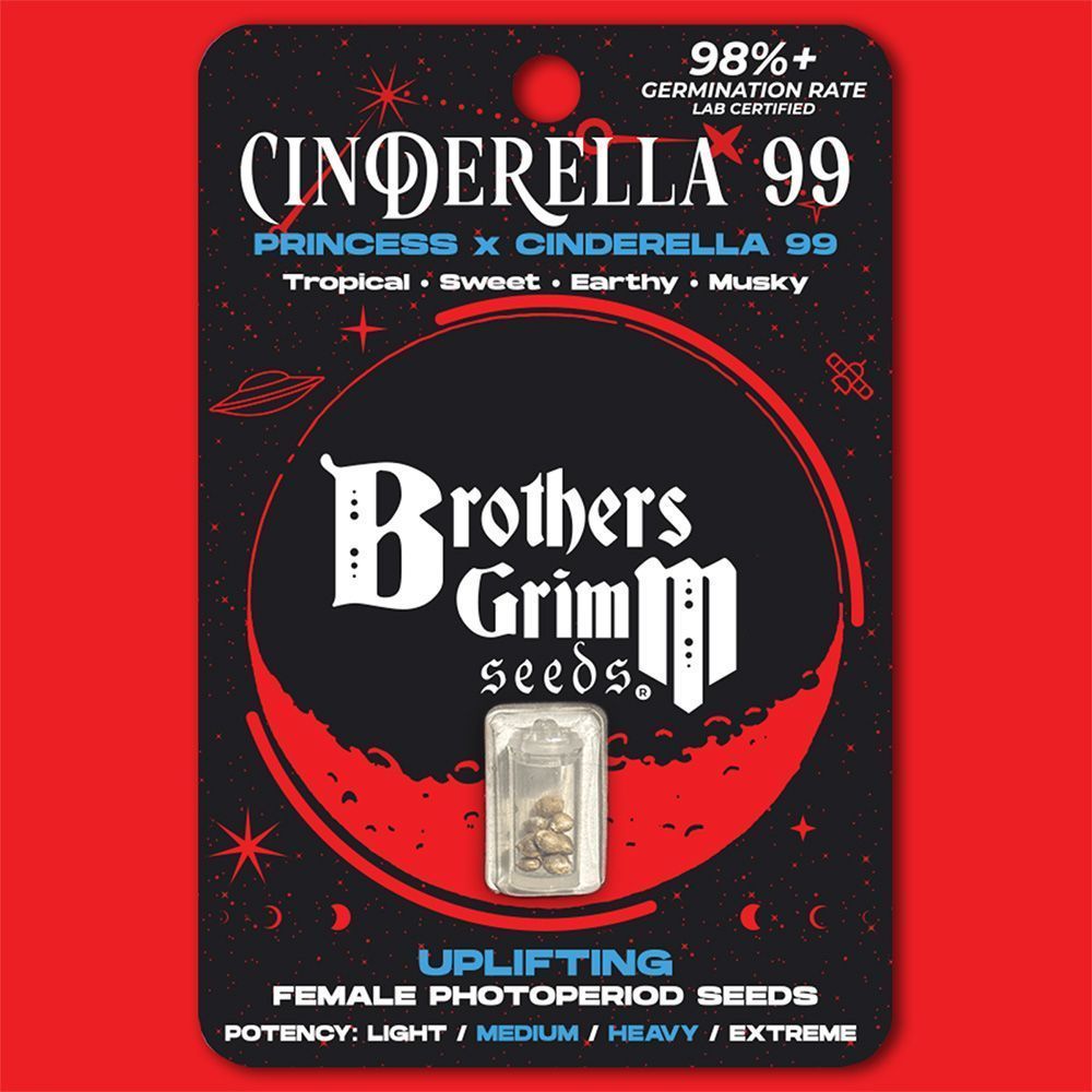 Brother Grimm Seeds Cinderella 99 Feminisierte Hanfsamen Verpackung
