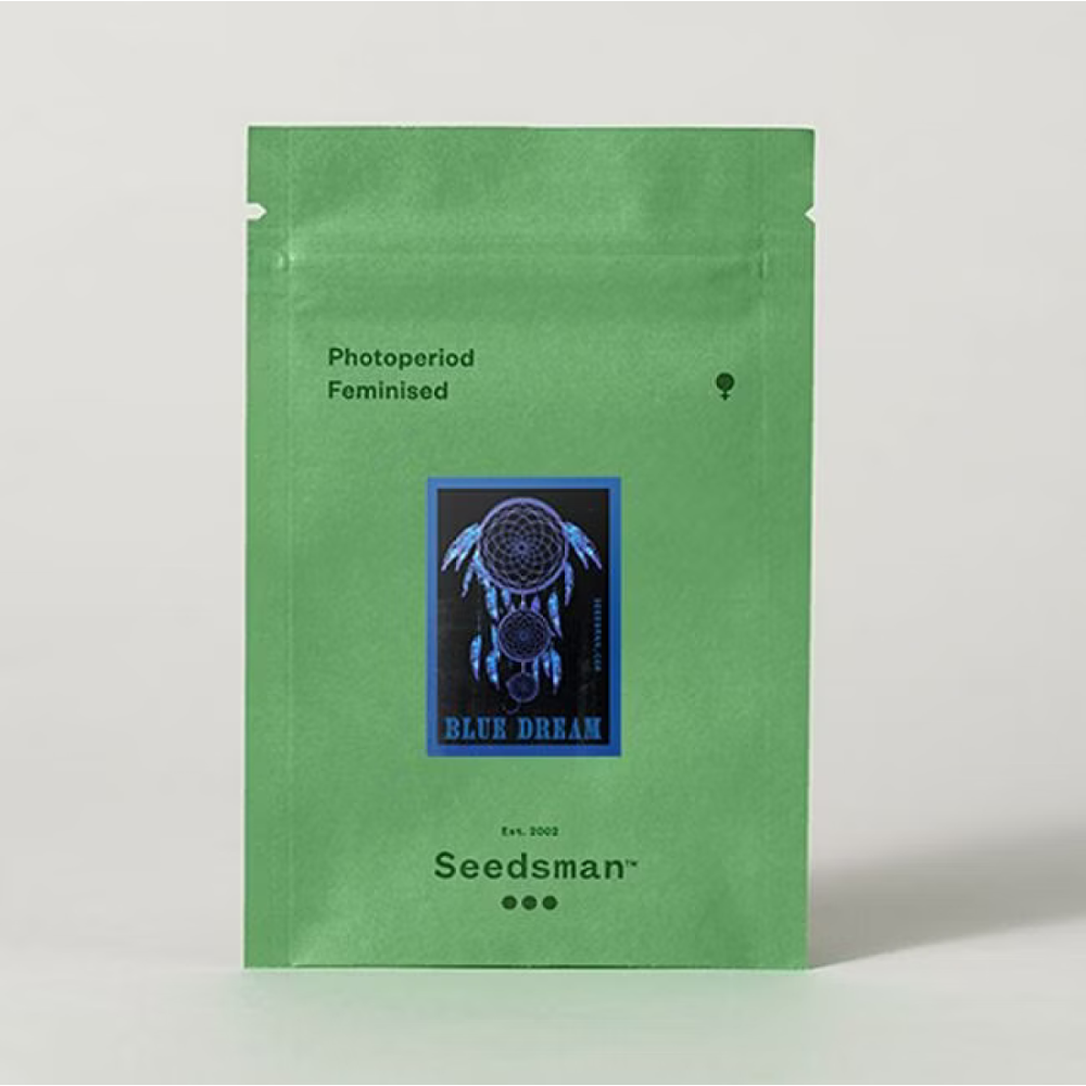 Seedsman Blue Dream Feminisierte Hanfsamen Verpackung