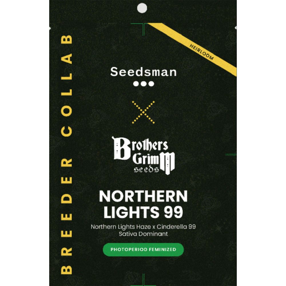 Seedsman Seeds Northern Lights 99 Feminisierte Hanfsamen Blüte