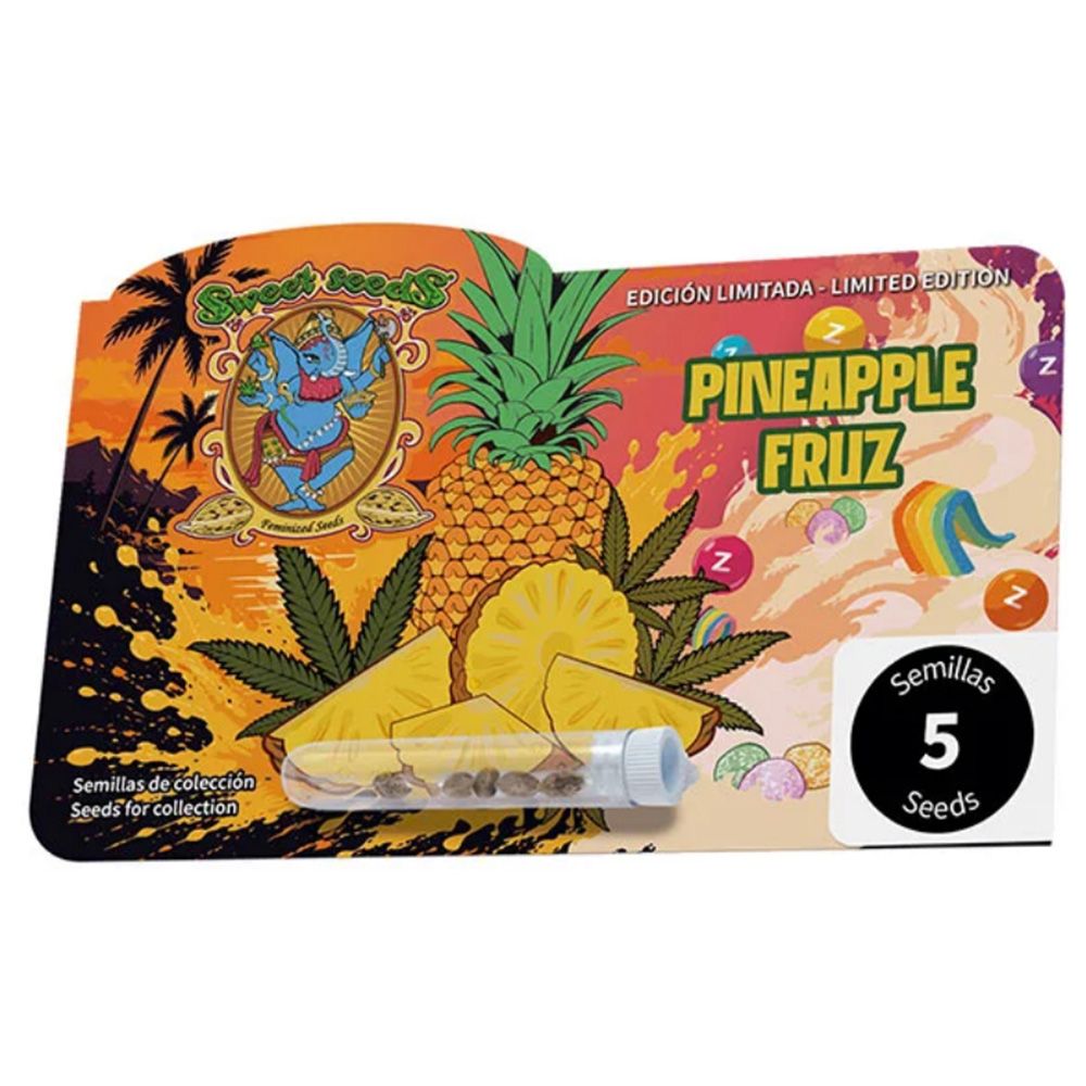 Sweet Seeds Pineapple Fruz Feminisierte Cannabissblüte