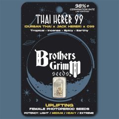 Brothers Grimm Seeds Thai Herer 99 Feminisierte Hanfsamen Cannabisblüte
