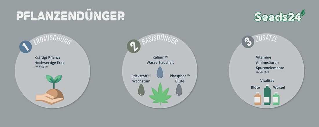 Infografik für Dünger